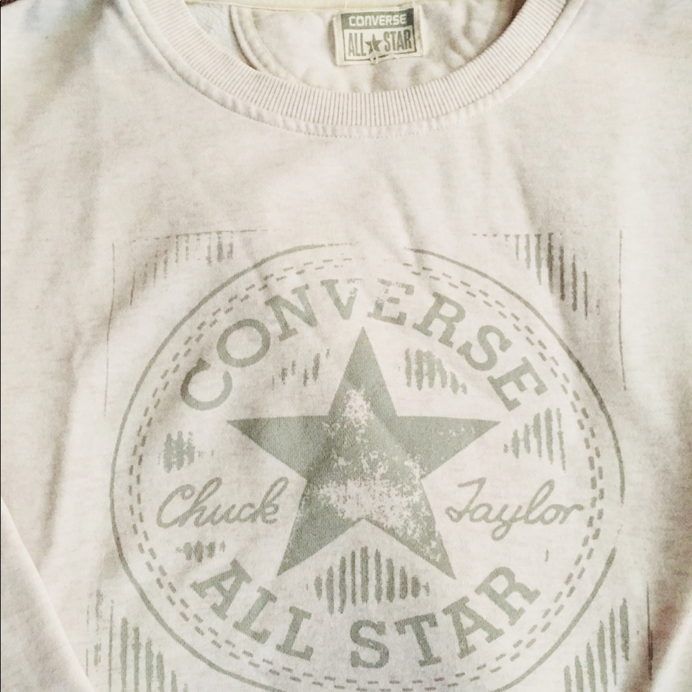 Converse pullover sweater